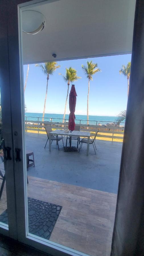 Nauetik, Ocean Front! Great View Apartment Fajardo Luaran gambar