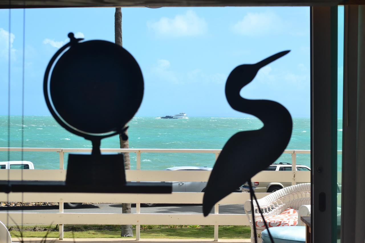 Nauetik, Ocean Front! Great View Apartment Fajardo Luaran gambar